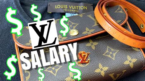 how do louis vuitton employees get paid|Louis Vuitton sales associate salary.